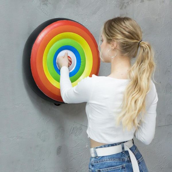 sand bag inflatable wall boxing target taekwondo for children pvc fitness training